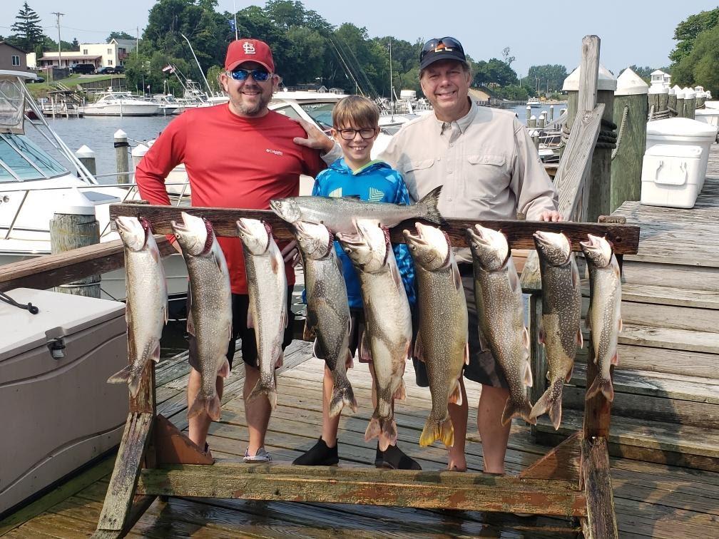 Salmon Fishing Charters In Michigan