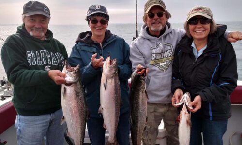Salmon Fishing Charters In Manistee