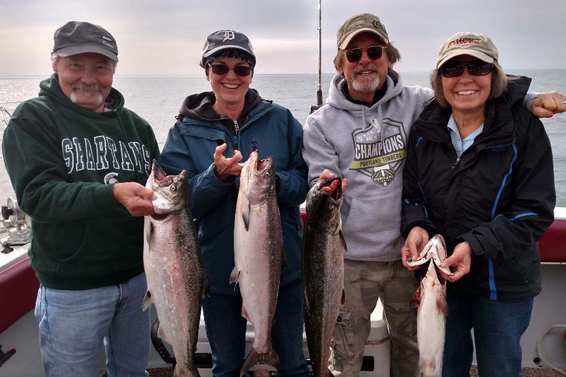 Salmon Fishing Charters In Manistee