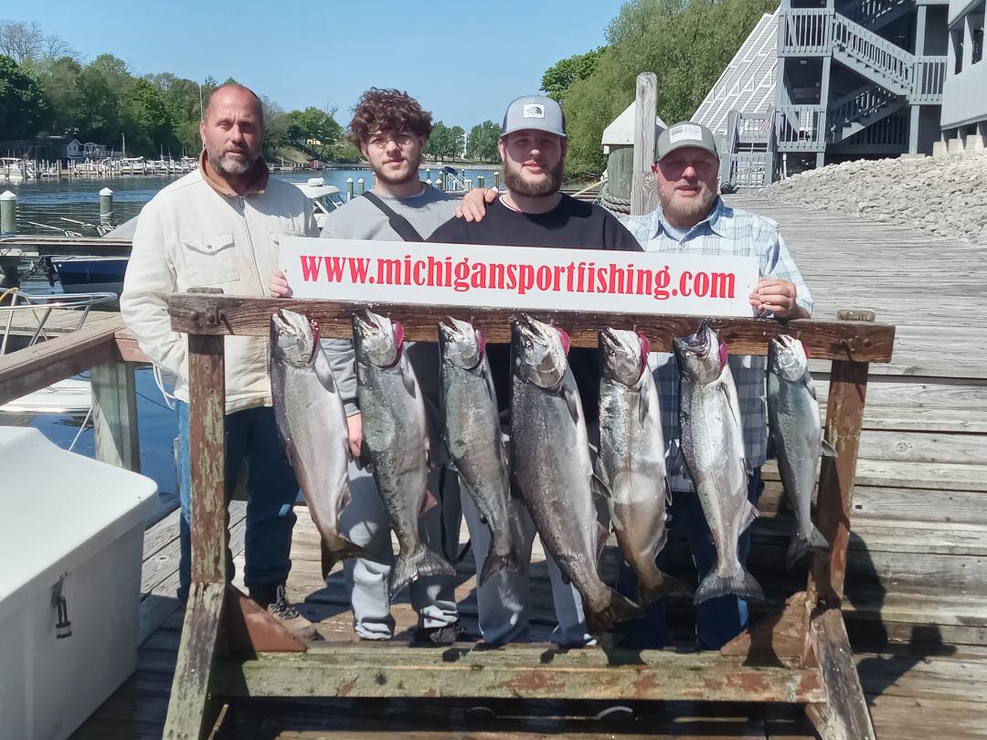 Michigan Sport Fishing Charters Manistee, Michigan