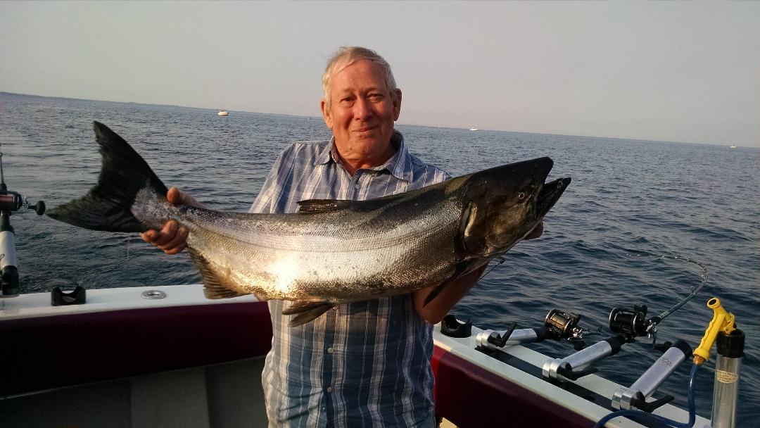 King Salmon Fishing in Manistee